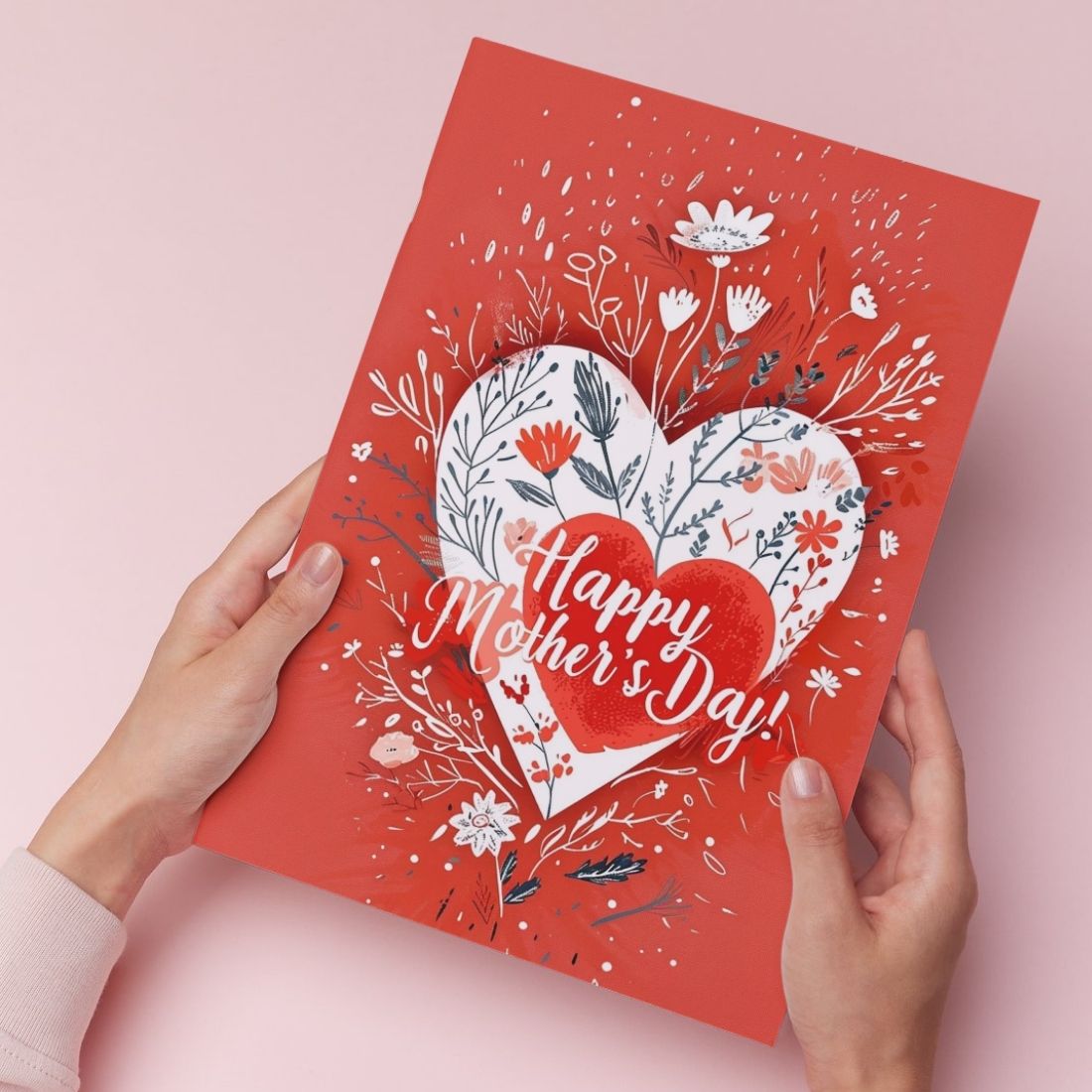 Mother's Day Greeting Card with Envelope - Gift for Mom