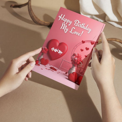 Love Birthday Greeting Card