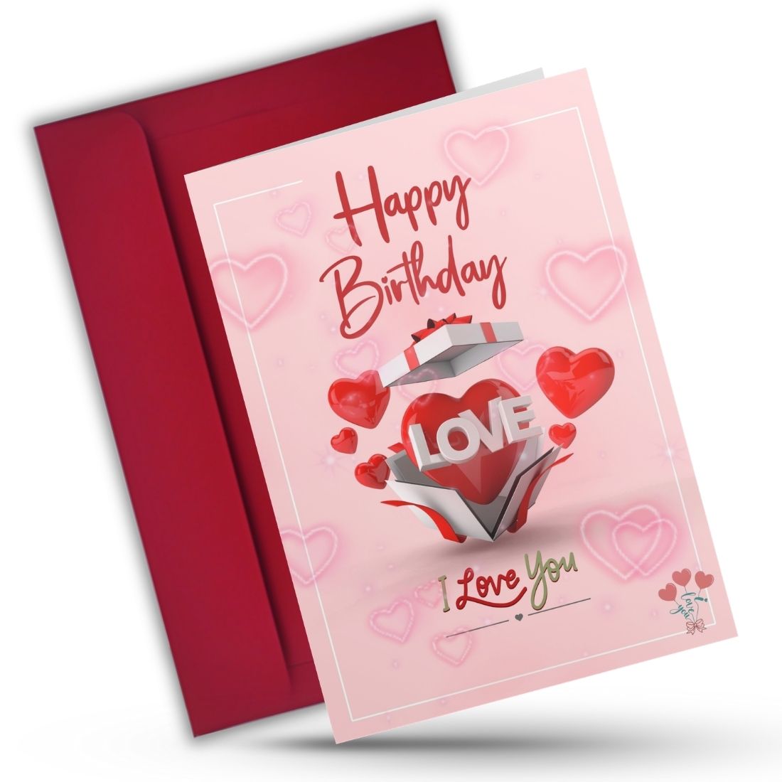Love Birthday Greeting Card