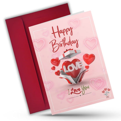 Love Birthday Greeting Card