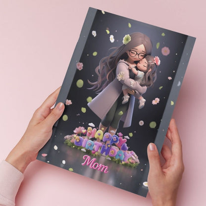 Mother Birthday Greeting Card with Envelope