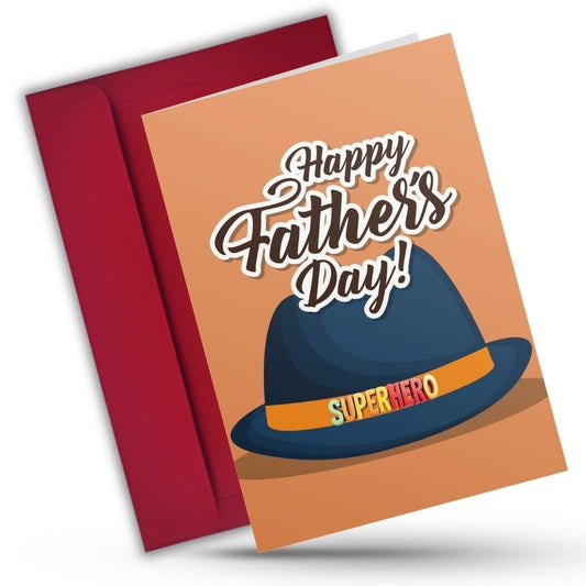 Father's Day Card for Dad — Printed Greeting Card with Envelope