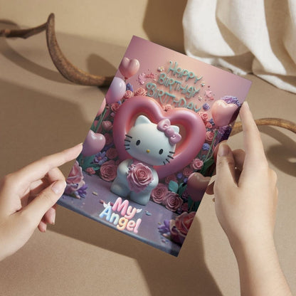 Daughter Birthday Greeting Card with Envelope