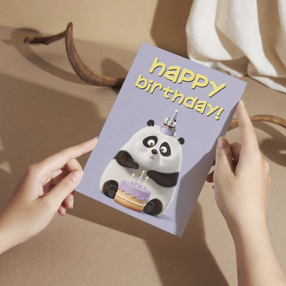 Happy Birthday Greeting Card For Family, Friends