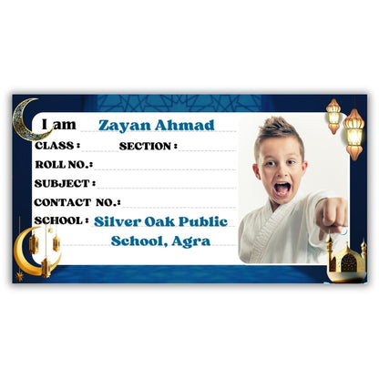 Kids Photo Name Slips Pack of 36