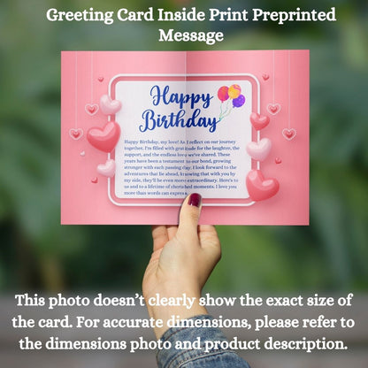 Love Birthday Greeting Card