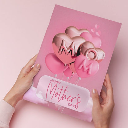 Mother's Day Greeting Card with Envelope - Gift for Mom
