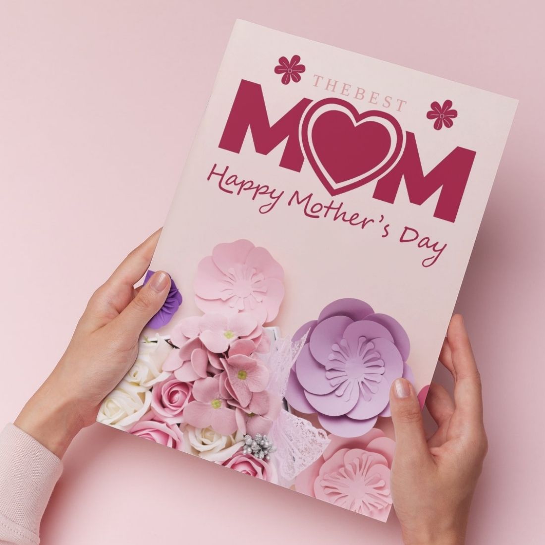 Mother's Day Greeting Card with Envelope - Gift for Mom