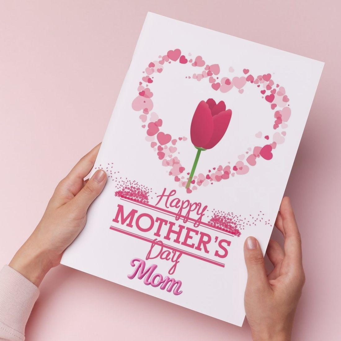 Mother's Day Greeting Card with Envelope - Gift for Mom