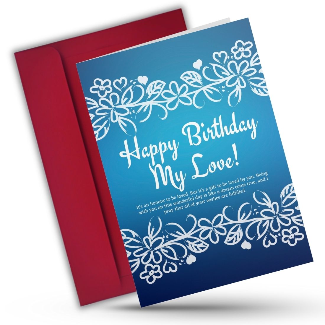 Love Birthday Greeting Card