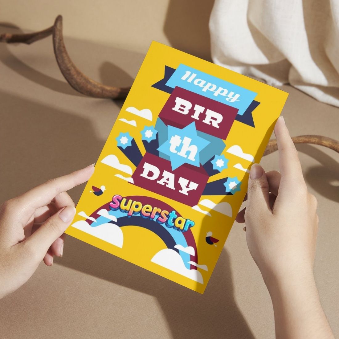 Son Birthday Greeting Card with Envelope