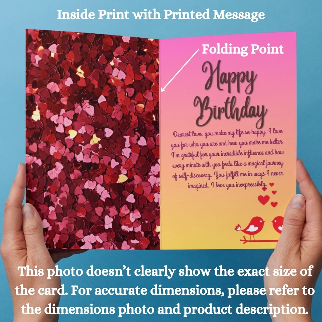 Love Birthday Greeting Card