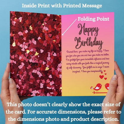 Love Birthday Greeting Card