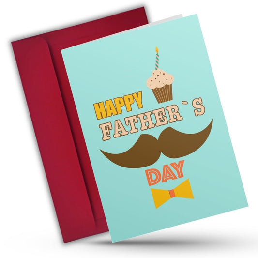 Father's Day Card for Dad — Printed Greeting Card with Envelope