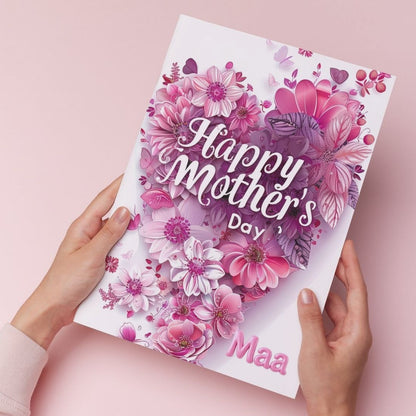 Mother's Day Greeting Card with Envelope - Gift for Mom