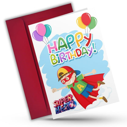 Son Birthday Greeting Card with Envelope