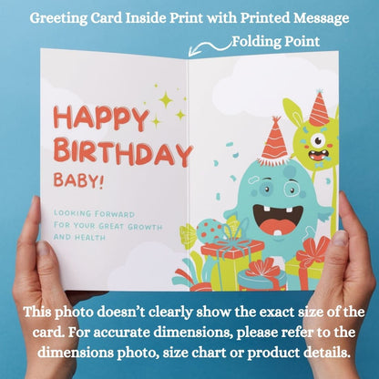 Son Birthday Greeting Card with Envelope