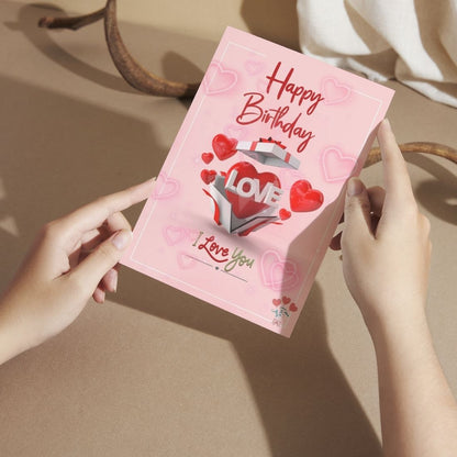 Love Birthday Greeting Card