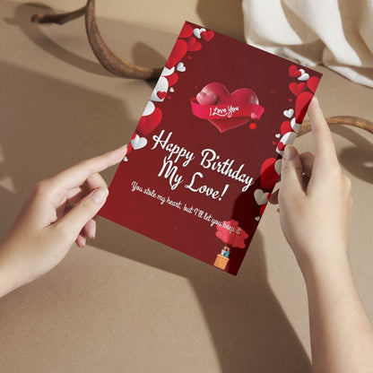 Love Birthday Greeting Card