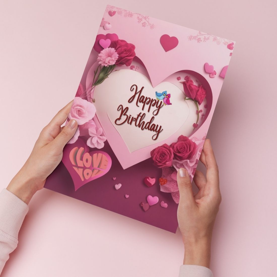 Love Birthday Greeting Card