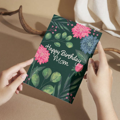 Mother Birthday Greeting Card with Envelope