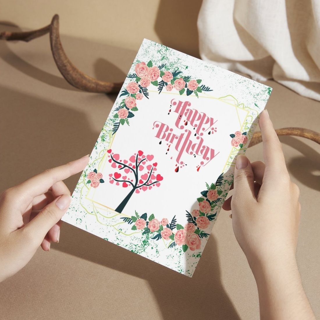 Love Birthday Greeting Card
