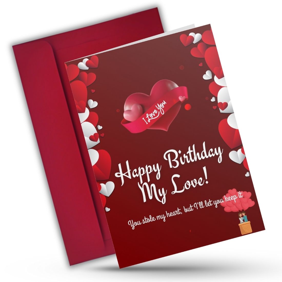 Love Birthday Greeting Card