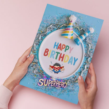 Son Birthday Greeting Card with Envelope