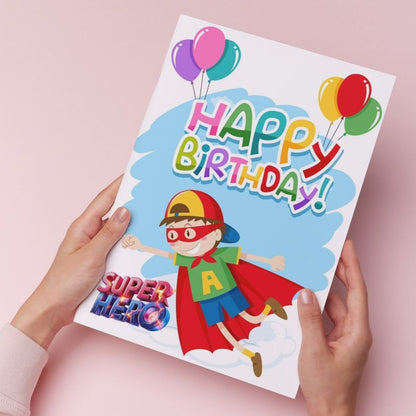 Son Birthday Greeting Card with Envelope