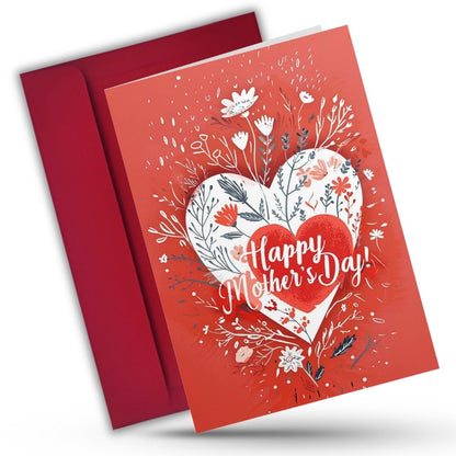 Mother's Day Greeting Card with Envelope - Gift for Mom
