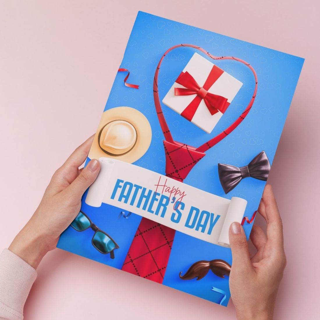 Father's Day Card for Dad — Printed Greeting Card with Envelope