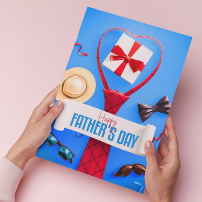Father's Day Card for Dad — Printed Greeting Card with Envelope