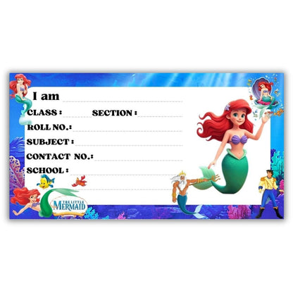 Kids Name Slips Cartoon Printed - Pack of 36 - Self Fill in