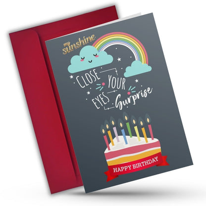 Son Birthday Greeting Card with Envelope